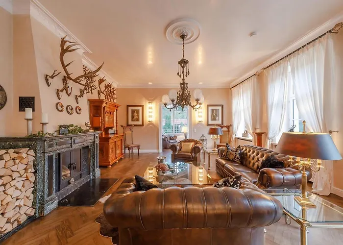 게스트하우스 Villa-ottilienruh-pfauen-suite